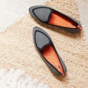 Birdies Judy + Blackbird Heather Gray Washable Knit Comfort Flats Size 8